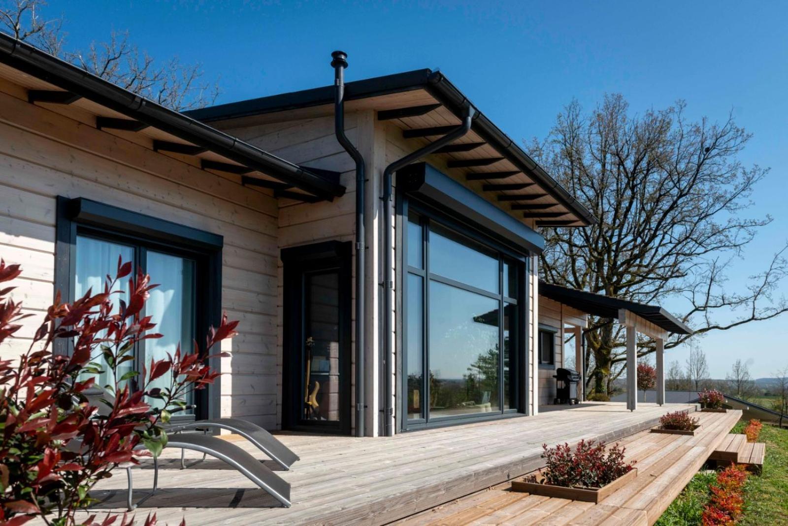 Maison Ecologique De Qualite Superieure Monflanquin Bagian luar foto